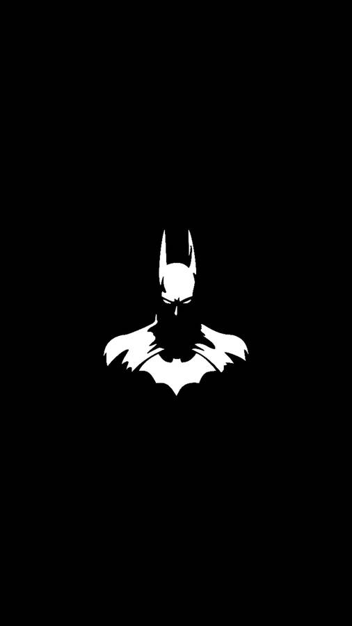 Oled 4k Batman White Light Wallpaper