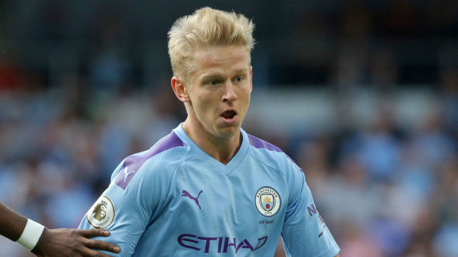 Oleksandr Zinchenko Purple Blue Wallpaper