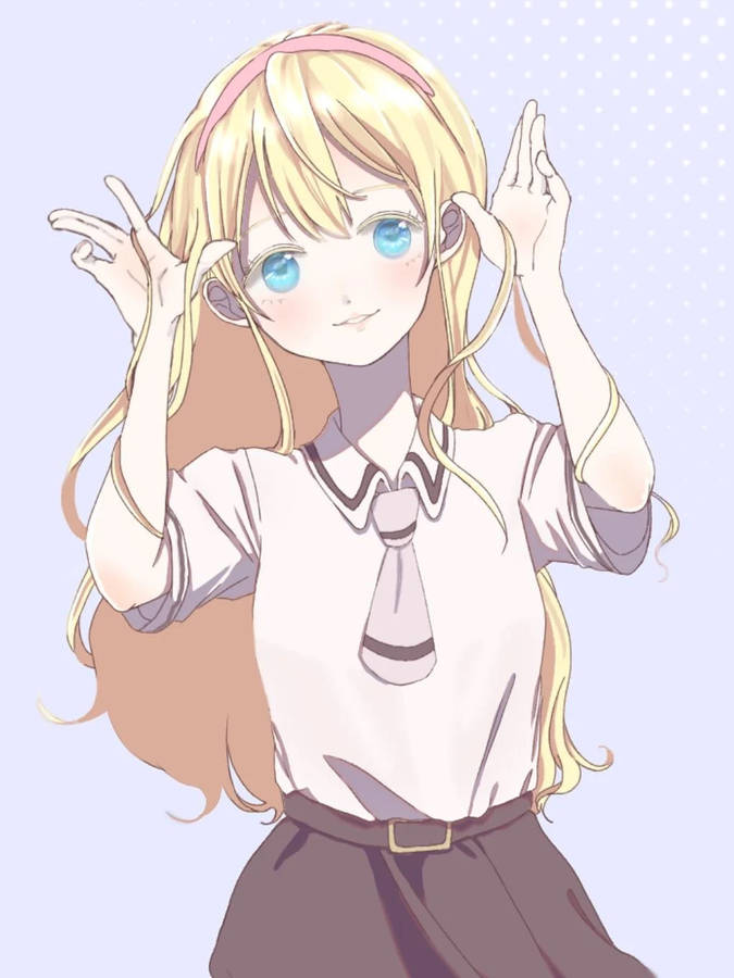 Olivia Pastimers Club Asobi Asobase Wallpaper