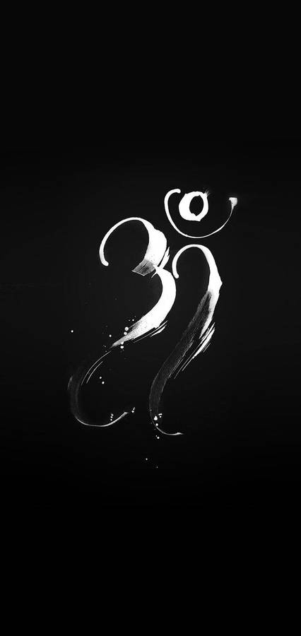 Om Fluid Aesthetic Wallpaper