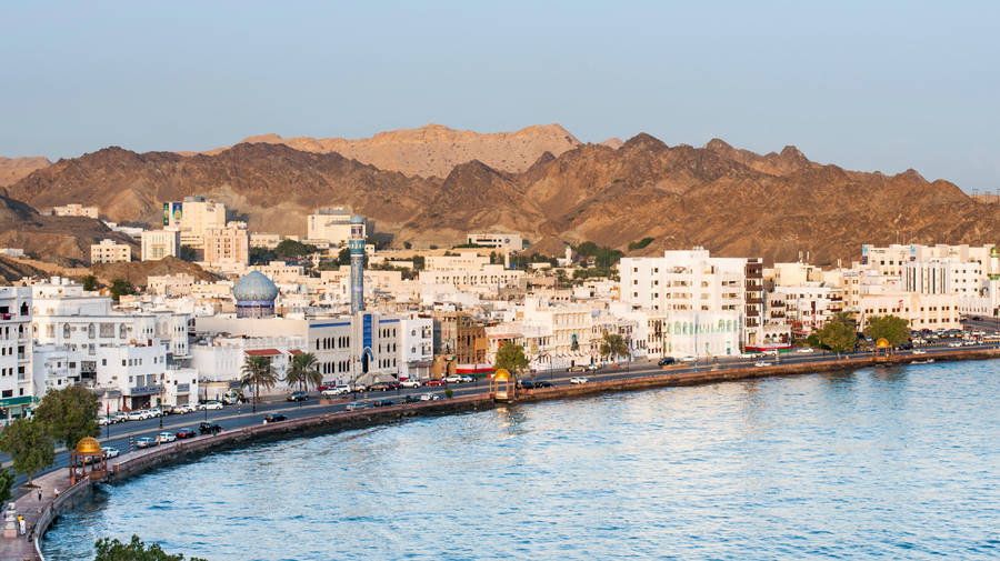 Oman Mutrah Corniche Daytime Wallpaper