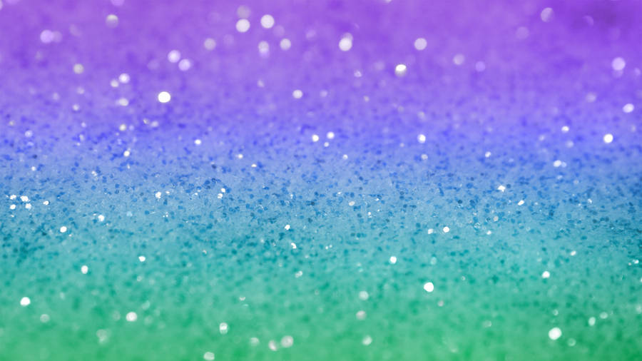 Ombre Violet Green And Blue Glitter Wallpaper
