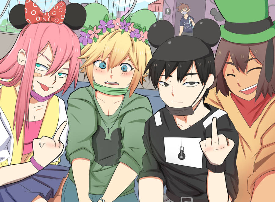 Omori Characters Disney Headbands Wallpaper