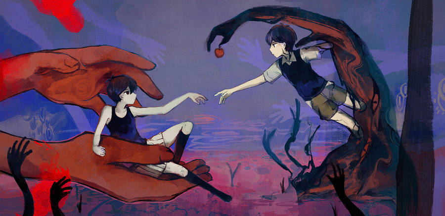 Omori The Creation Of Adam Wallpaper