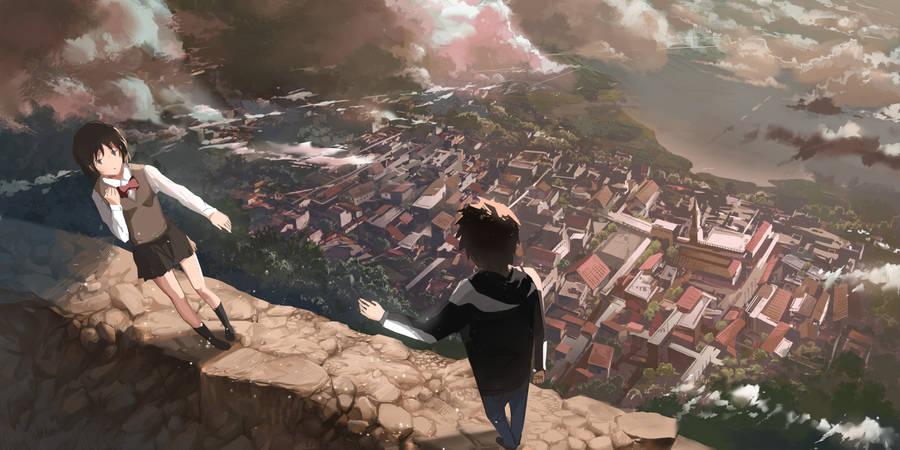 On The Edge Your Name 4k Wallpaper