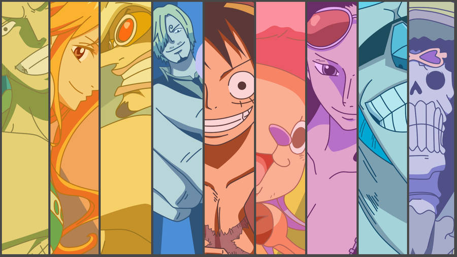 One Piece 4k Pastel Wallpaper