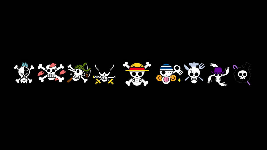 One Piece Logo Crew Wallpaper