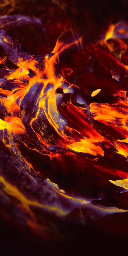 Oneplus Molten Lava Wallpaper