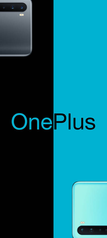 Oneplus Nord Black Blue Wallpaper