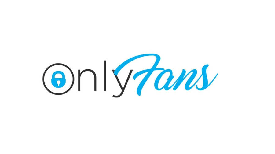 Onlyfans Simple Lock Logo Wallpaper