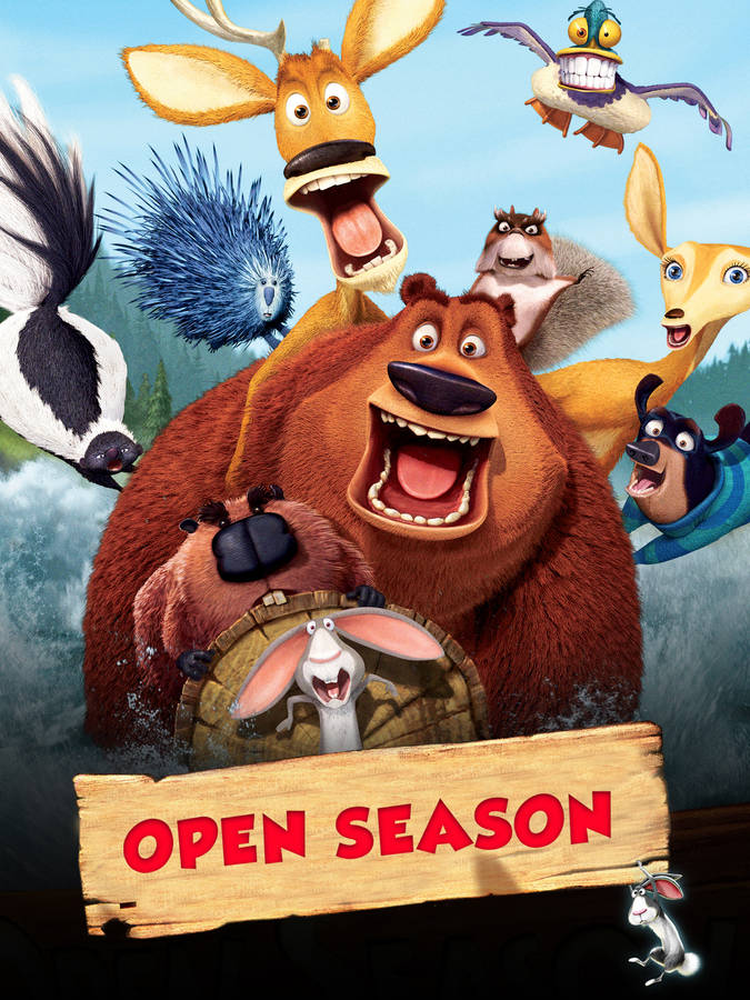 Open Season Animated Movie Characters Wallpaper