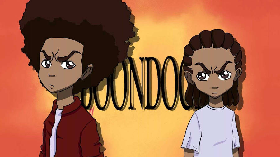 Orange And Yellow Boondocks Hd Wallpaper