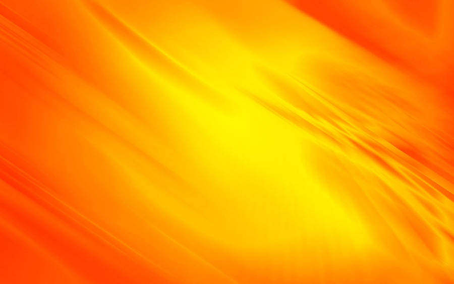 Orange And Yellow Flowing Curves Wallpaper