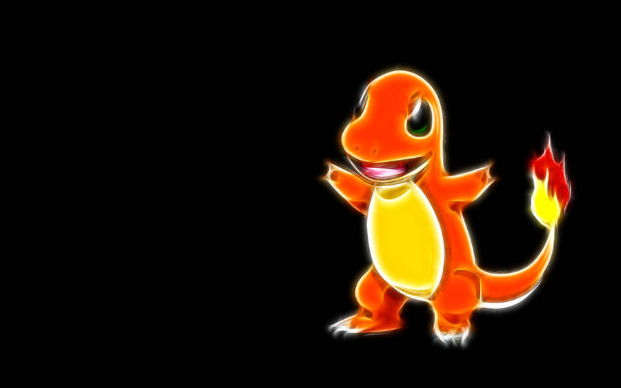 Orange Charmander Cool Pokemon Wallpaper