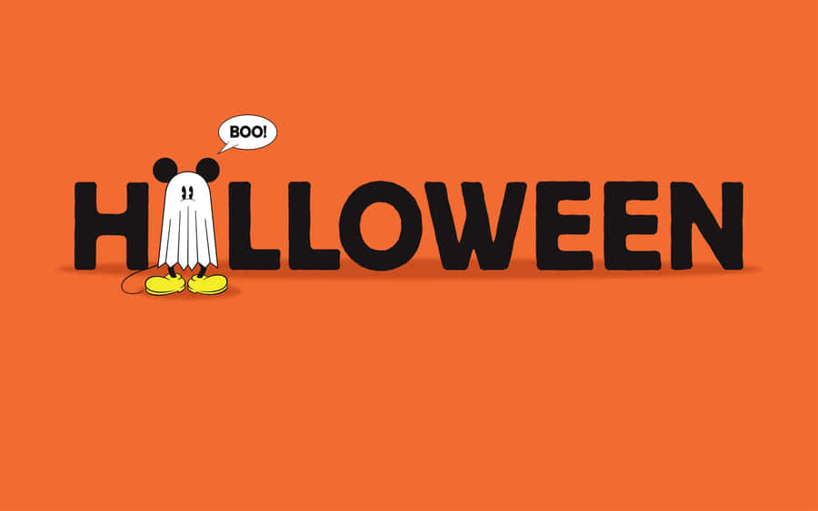 Orange Halloween Macbook Wallpaper