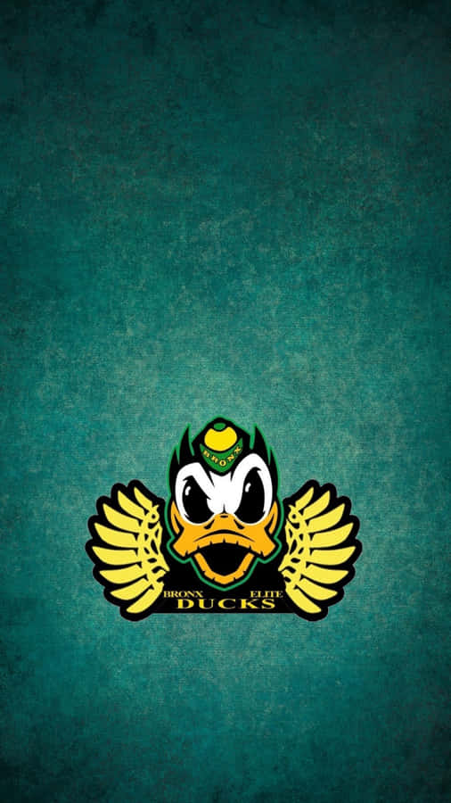 Oregon Ducks Football Team In Action Wallpaper