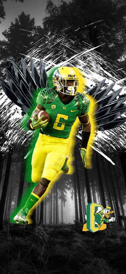 Oregon Ducks Football Team Wallpaper Wallpaper