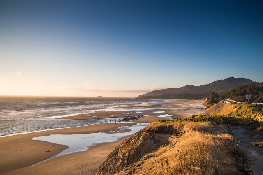 Oregon Ocean Coastline Wallpaper