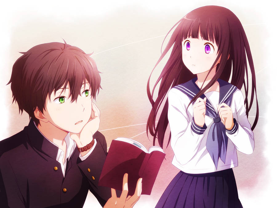 Oreki Houtarou Hyouka Art Wallpaper