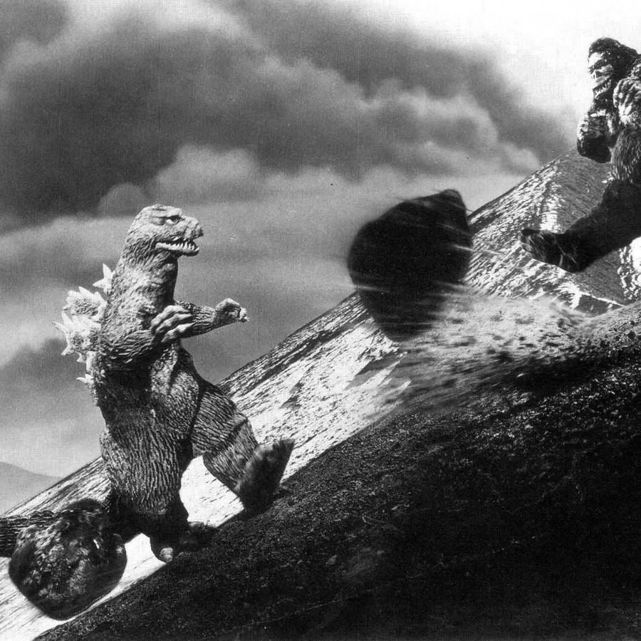 Original Godzilla Vs Kong 1962 Wallpaper