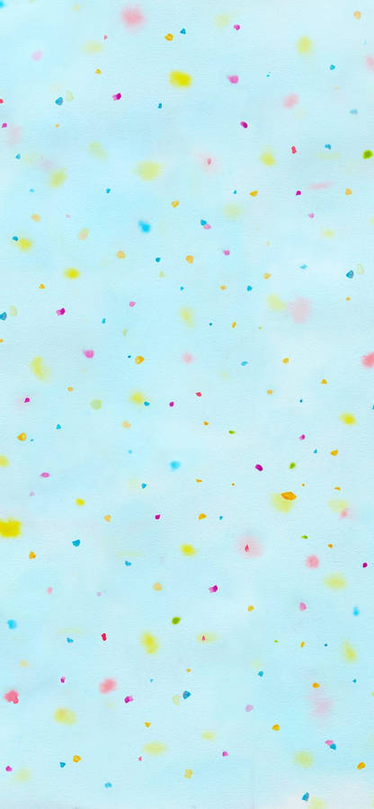 Original Iphone 4 With Vibrant Confetti Background Wallpaper