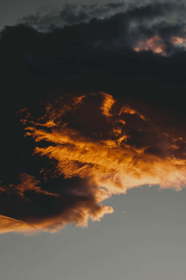 Original Iphone 5s Sunset Cloud View Wallpaper