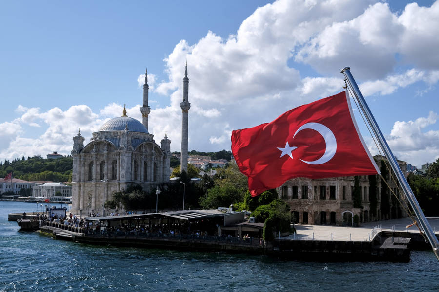 Ortaköy Mosque In Istanbul Wallpaper