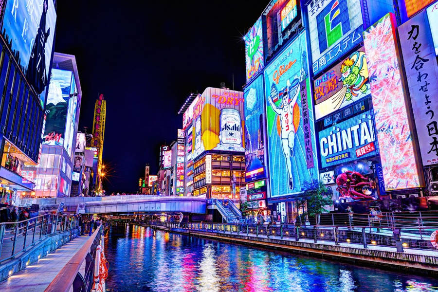 Osaka Dotonbori Wallpaper