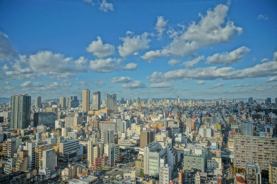 Osaka Japan City View Wallpaper