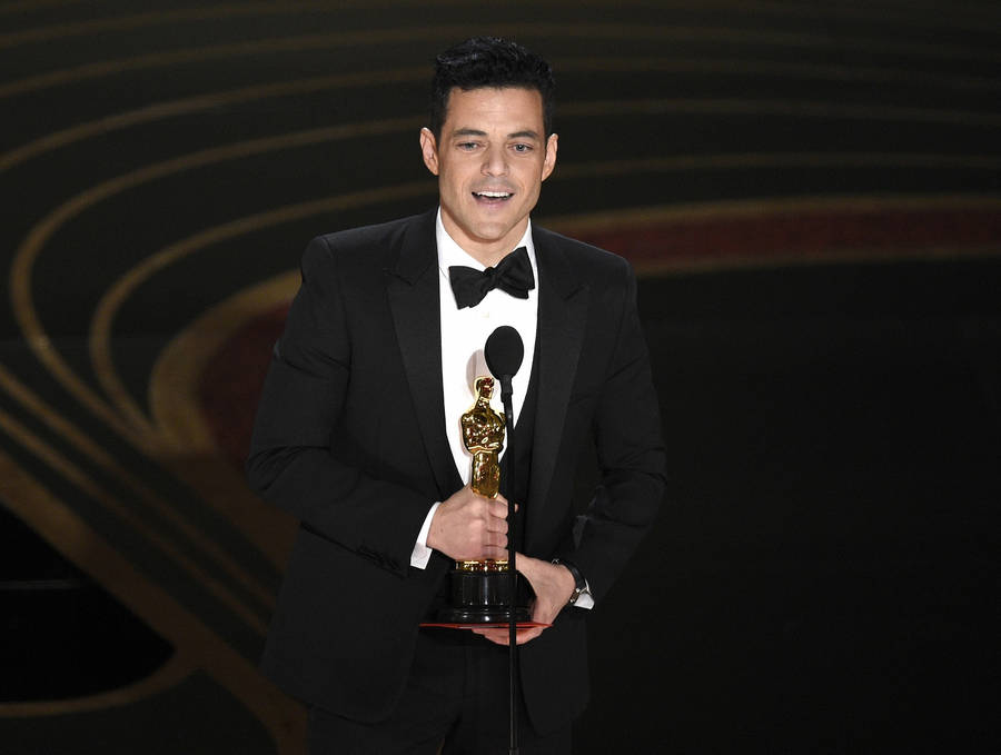 Oscar Best Actor Rami Malek Wallpaper