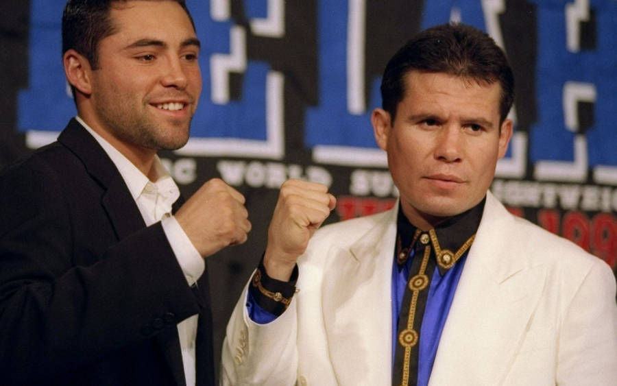 Oscar De La Hoya And Chavez Wallpaper