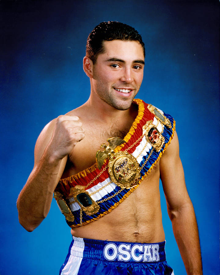 Oscar De La Hoya Studio Photo Wallpaper