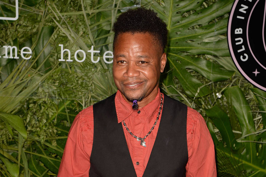 Oscar Winning Film Actor Cuba Gooding Jr Wallpaper