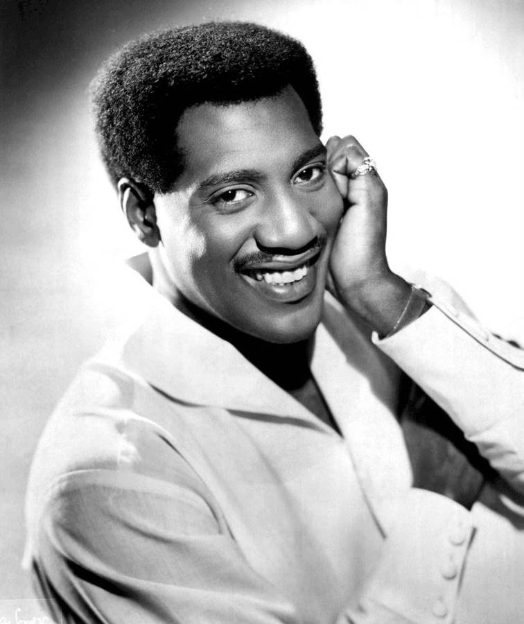 Otis Redding Black And White Portrait Wallpaper