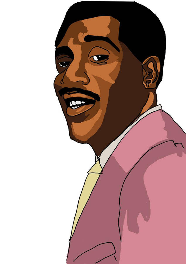 Otis Redding Unique Vector Art Wallpaper