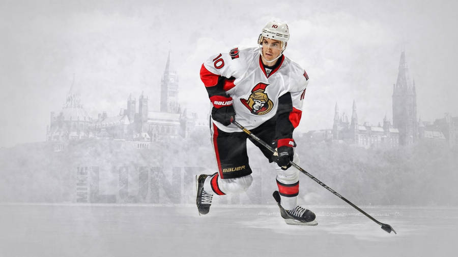 Ottawa Senators Mike Lundin Wallpaper