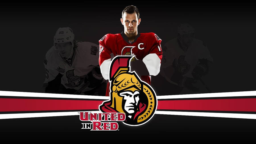 Ottawa Senators United In Red Wallpaper