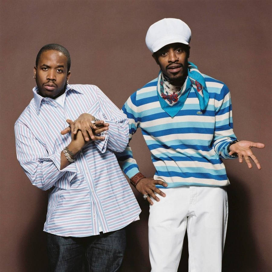 Outkast André 3000 Big Boi Photoshoot Wallpaper