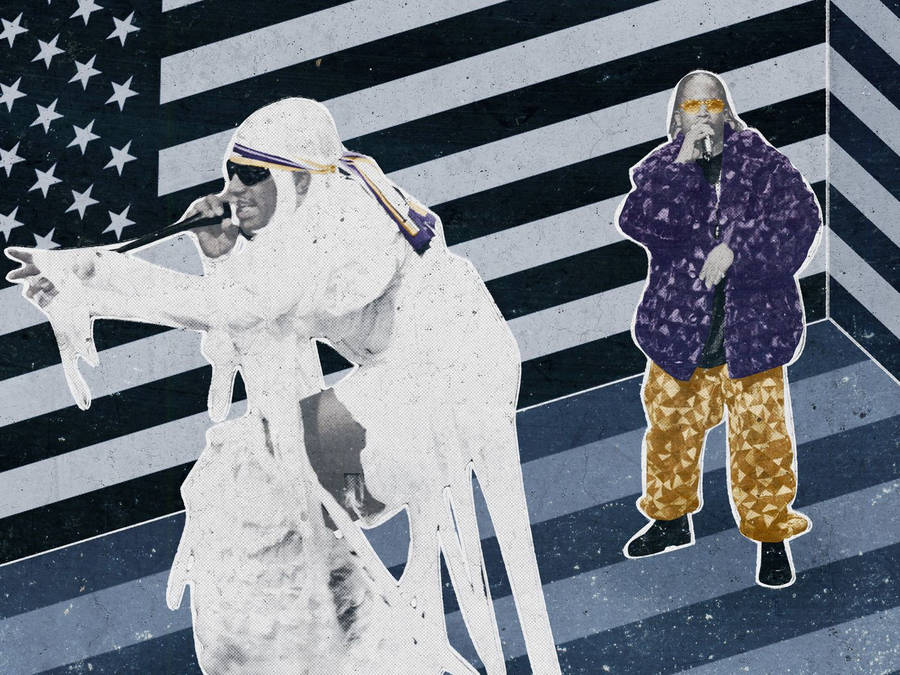 Outkast Stankonia Fan Art Collage Wallpaper