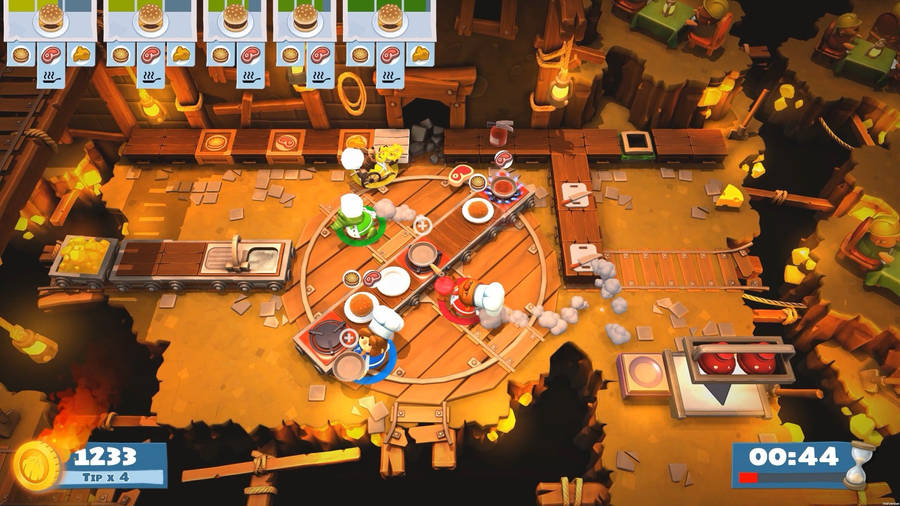 Overcooked Rotating Floors Wallpaper