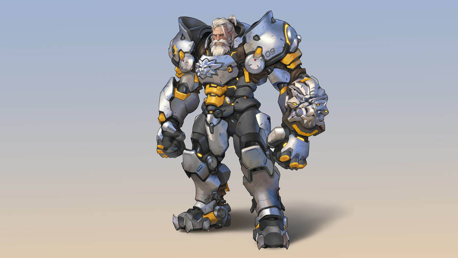 Overwatch 4k Hero Reinhardt Wallpaper