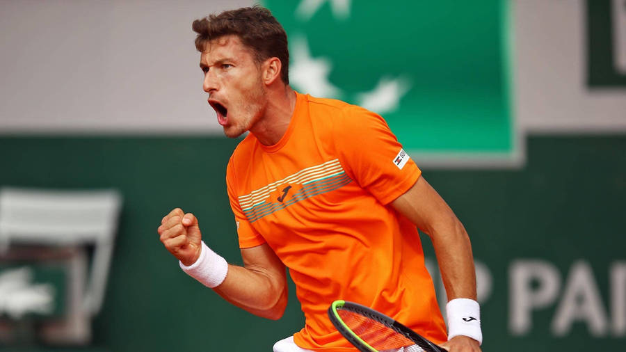 Pablo Carreno Busta Is Shouting Wallpaper