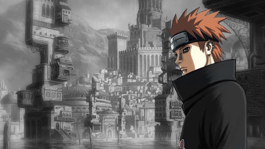 Pain's Deadly Techniques Wrecks Havoc In Naruto 4k Wallpaper