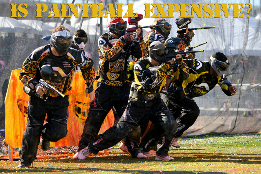 Paintball Team Match Start Sprint Wallpaper