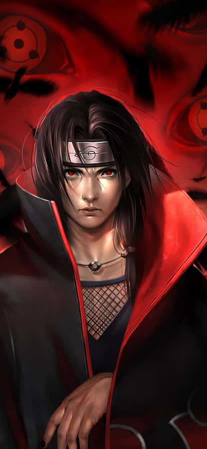 Painted Anime Itachi Live Wallpaper