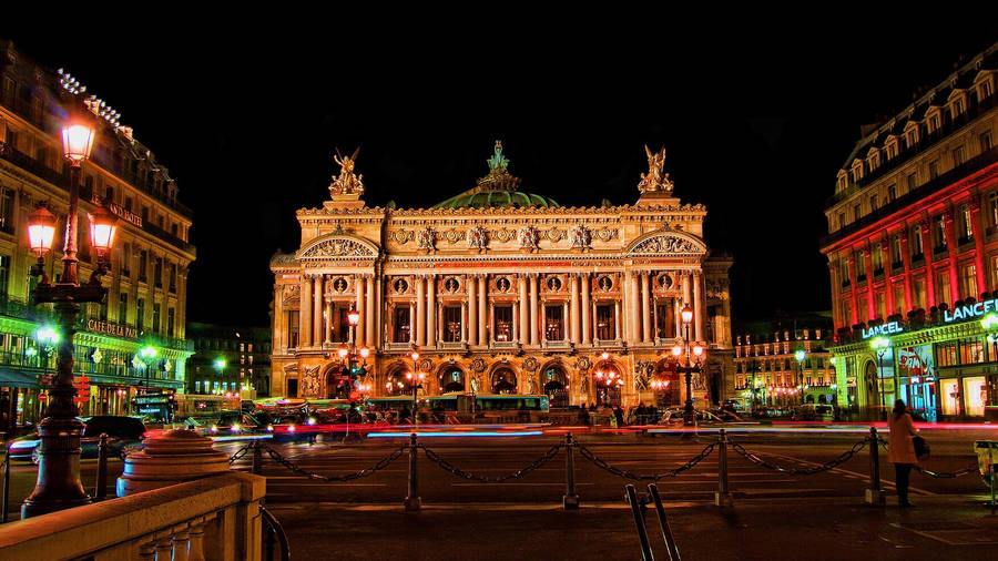 Palais Garnier In Paris France Wallpaper
