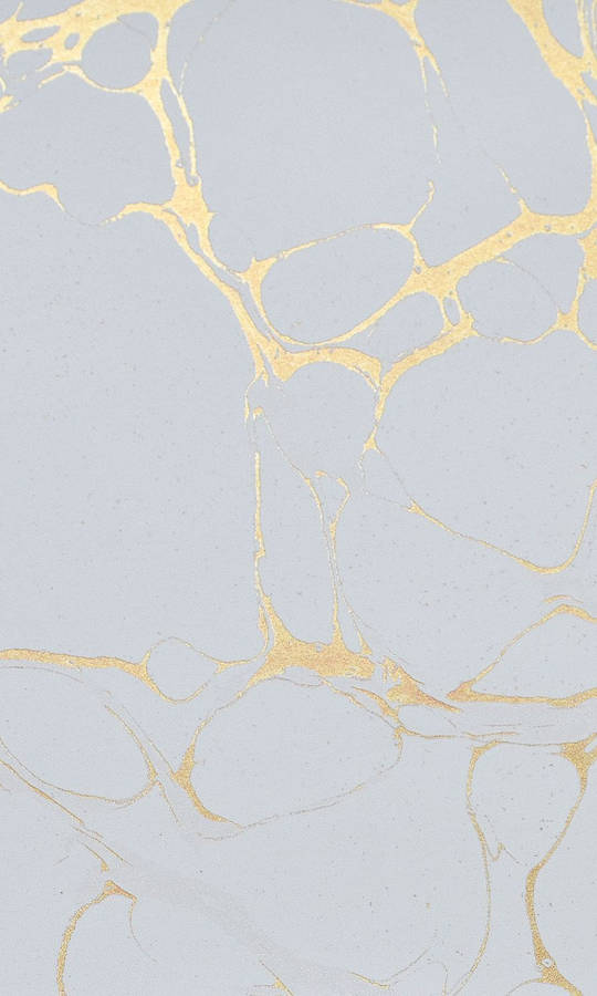 Pale Blue Gold Marble Wallpaper