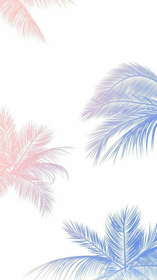Palm Trees Pretty Phone Wallpaper