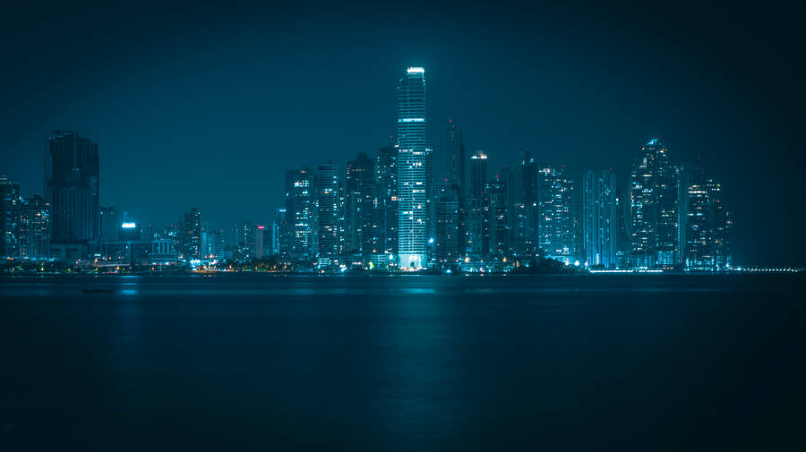 Panama At Night Wallpaper