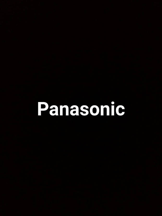 Panasonic Brand Black Wallpaper